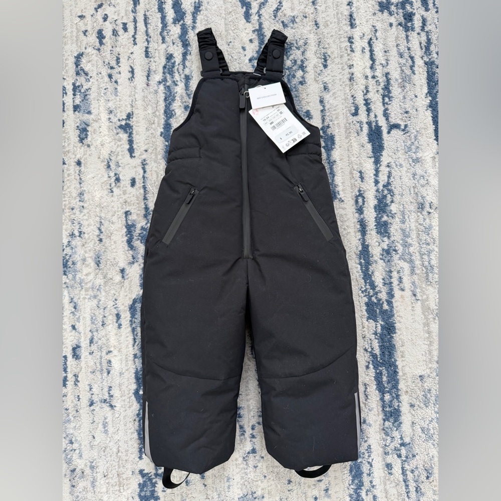 Zara Kids Black Puffer Snow Pants